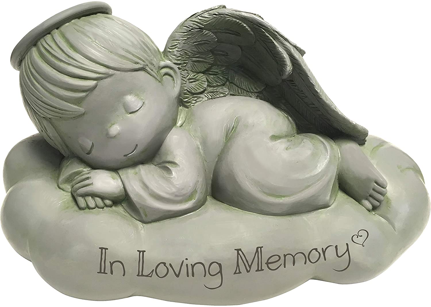 Precious Moments Sleeping Angel in Loving Memorial Resin Garden 183441 Stone
