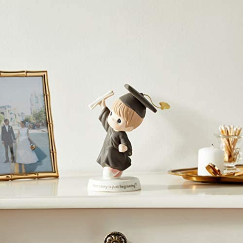 Precious Moments  Your Story is Just Beginning Bisque Porcelain Figurine, One Size, Multicolor