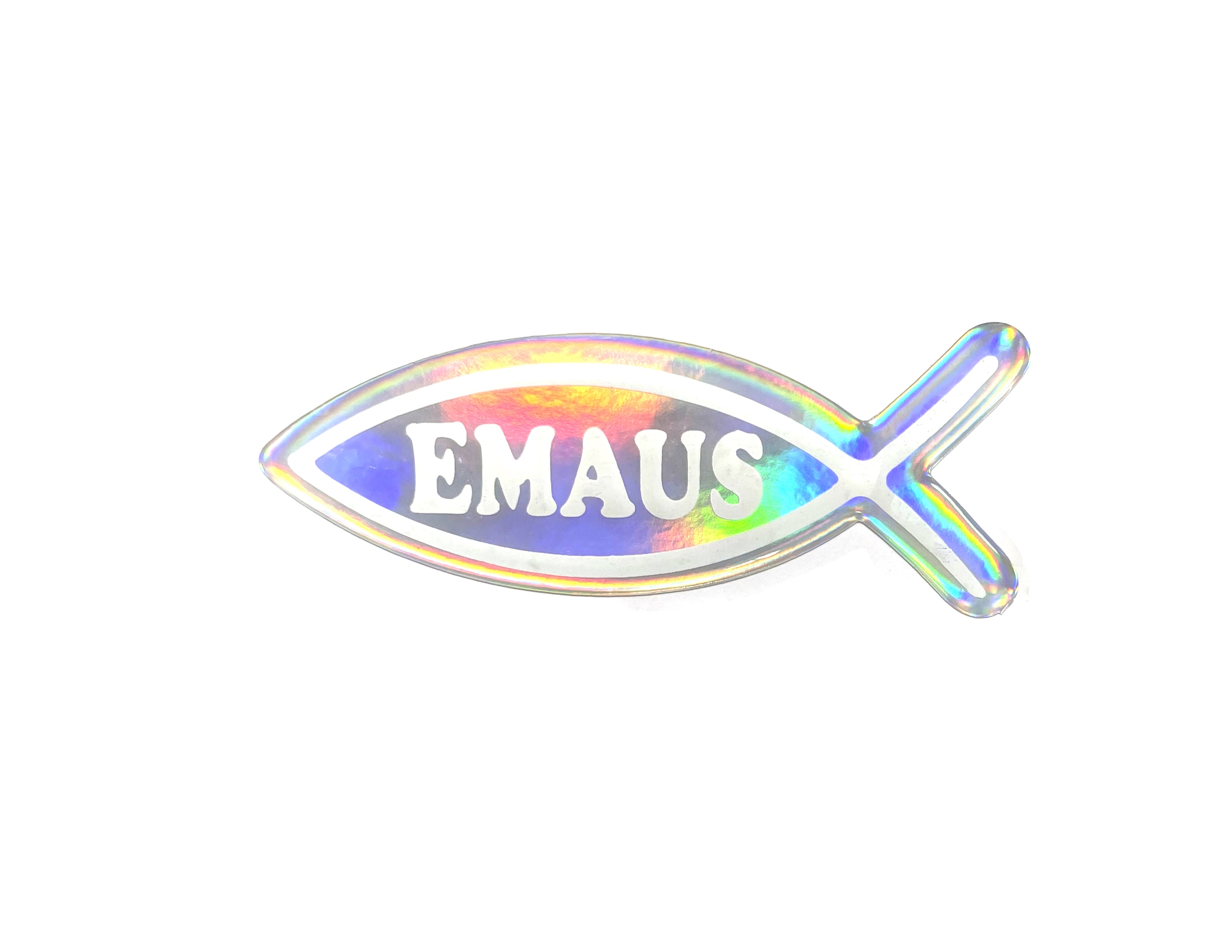 Emaus fish sticker emblem for car