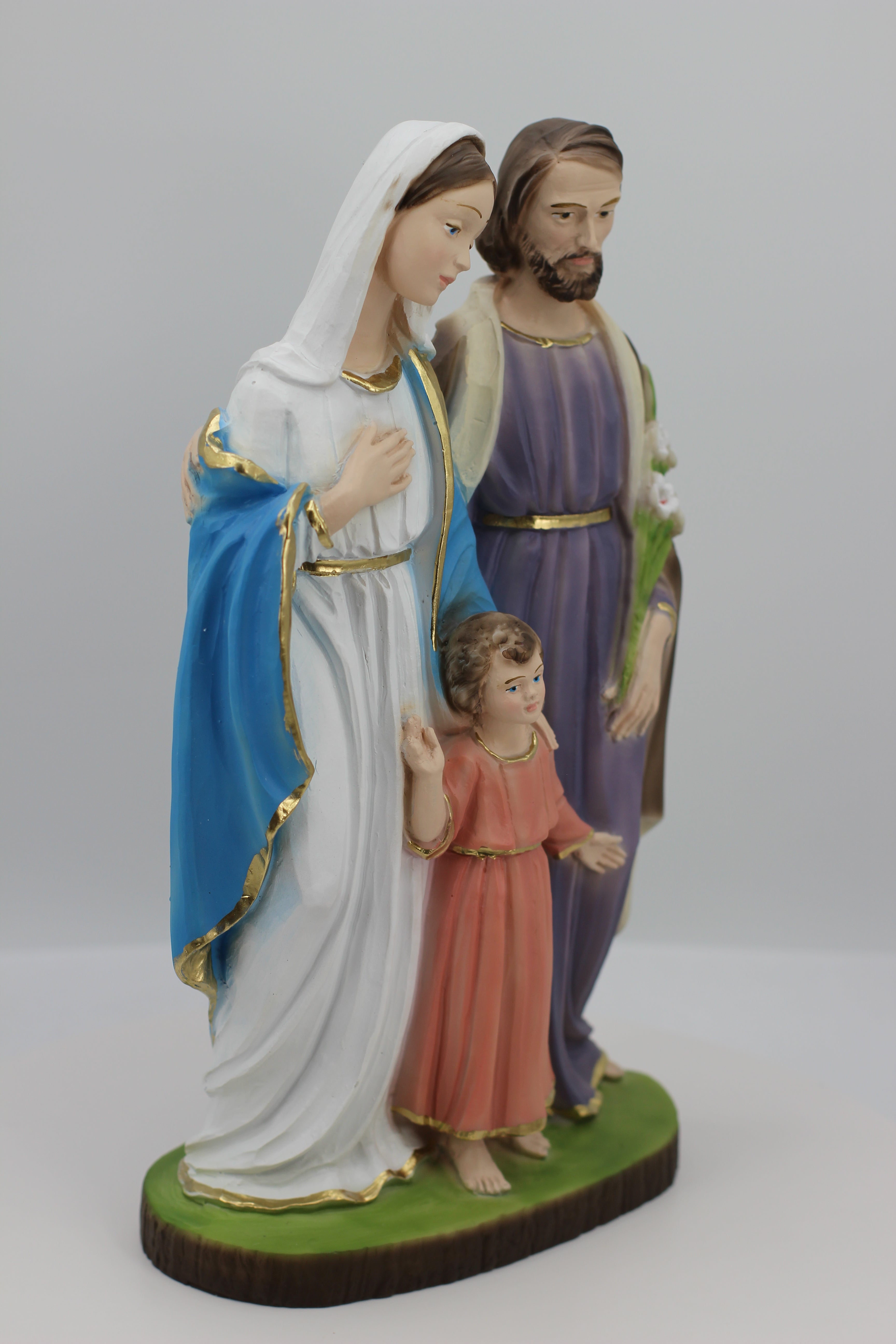 The Faith Gift Shop Sacred Holy Family - Hand Painted in Italy - Our Tuscany Collection - Sagrada Familia