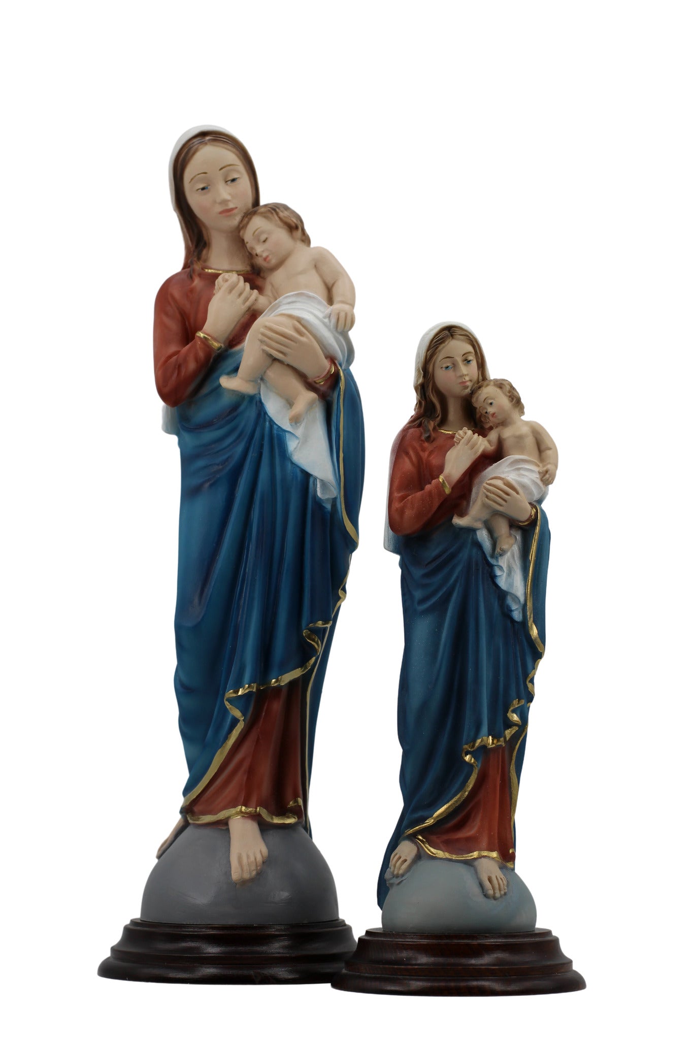 Virgin Mary and Child Jesus Over the World by The Faith Gift Collection