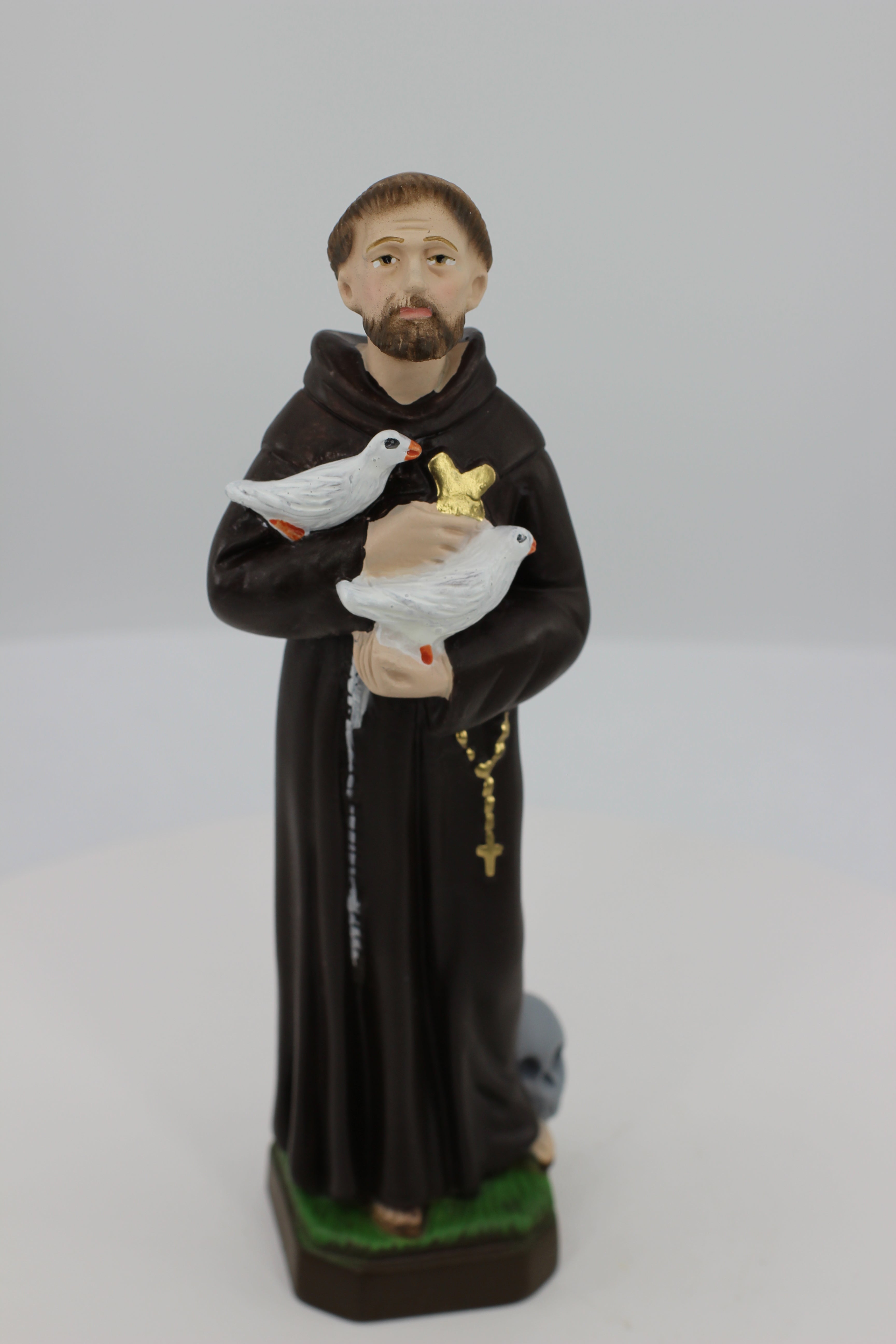 The Faith Gift Shop Saint Francis of Assisi statue - Hand Painted in Italy - Our Tuscany Collection - Estatua de San Francisco de Asis
