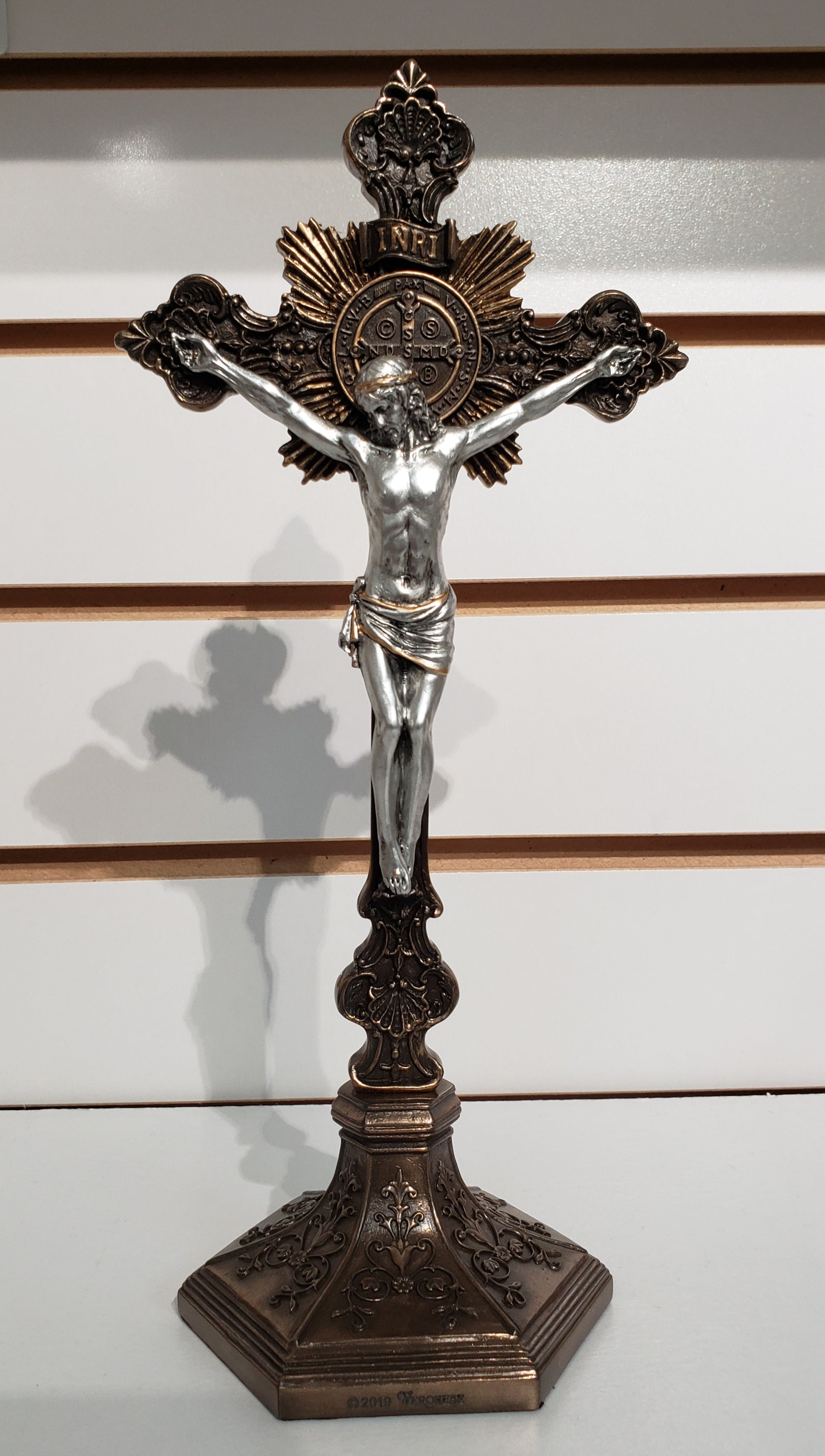 St Benedict Crucifix stand