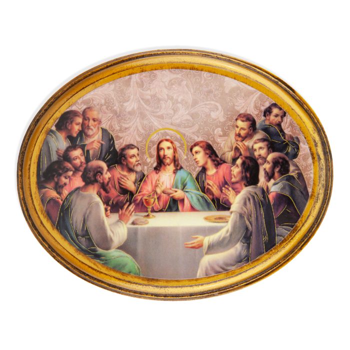 Oval Last Supper Plaque