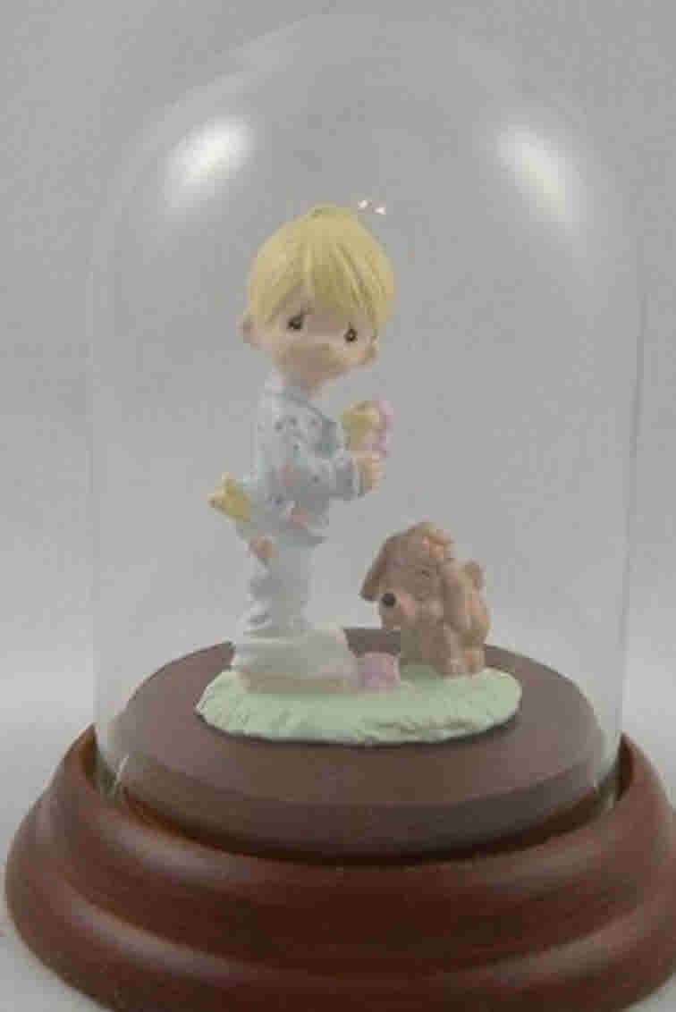 Precious Moments Praise the Lord Anyhow Limited Edition Miniature Pewter Figurine
