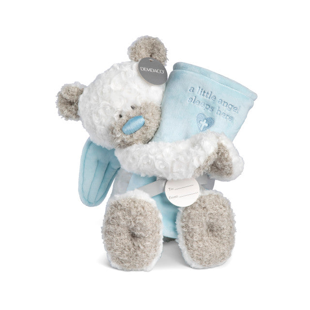 Guardian Angel Bear and Blanket