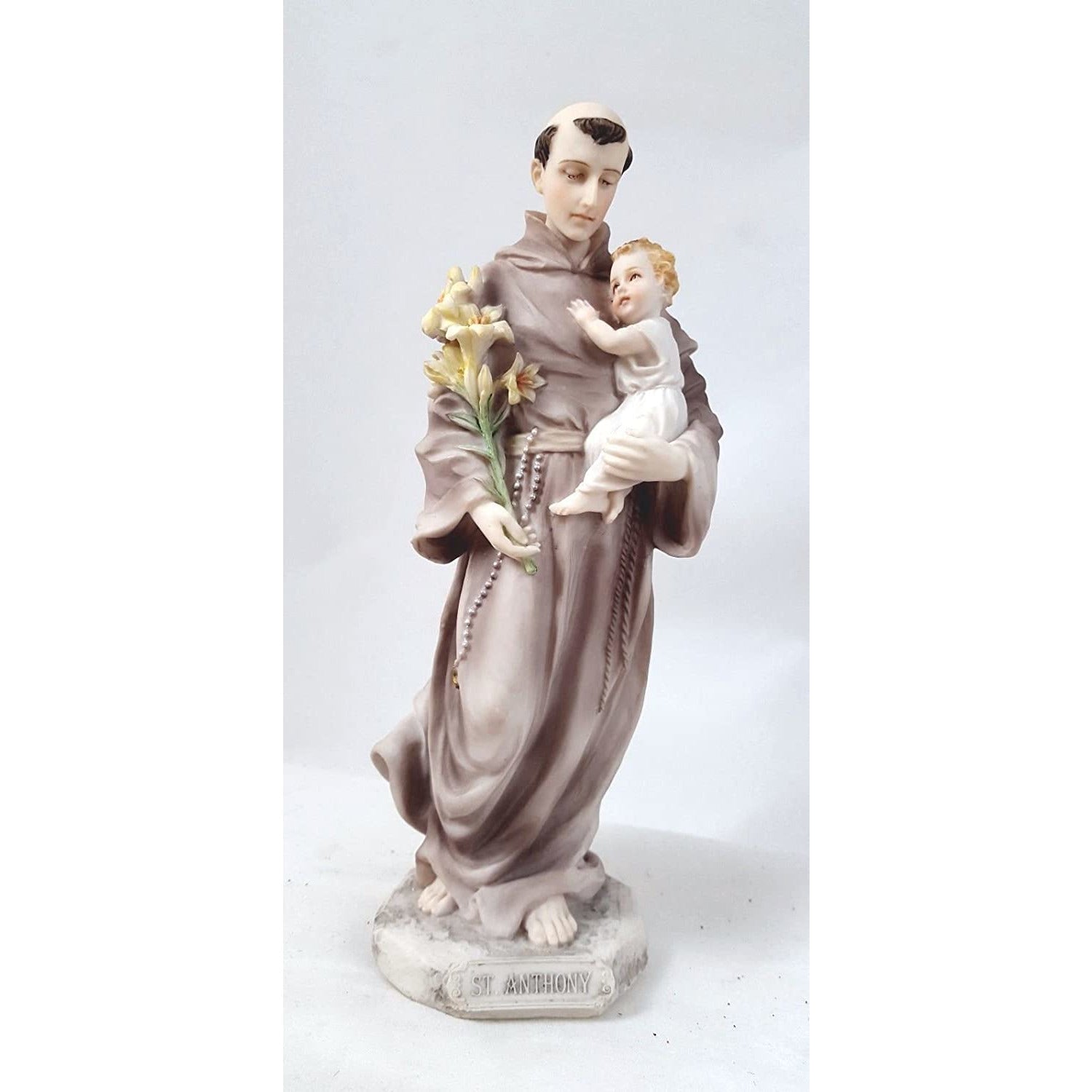 8"H Saint Anthony Figure by Roman Galleria Divina Collection