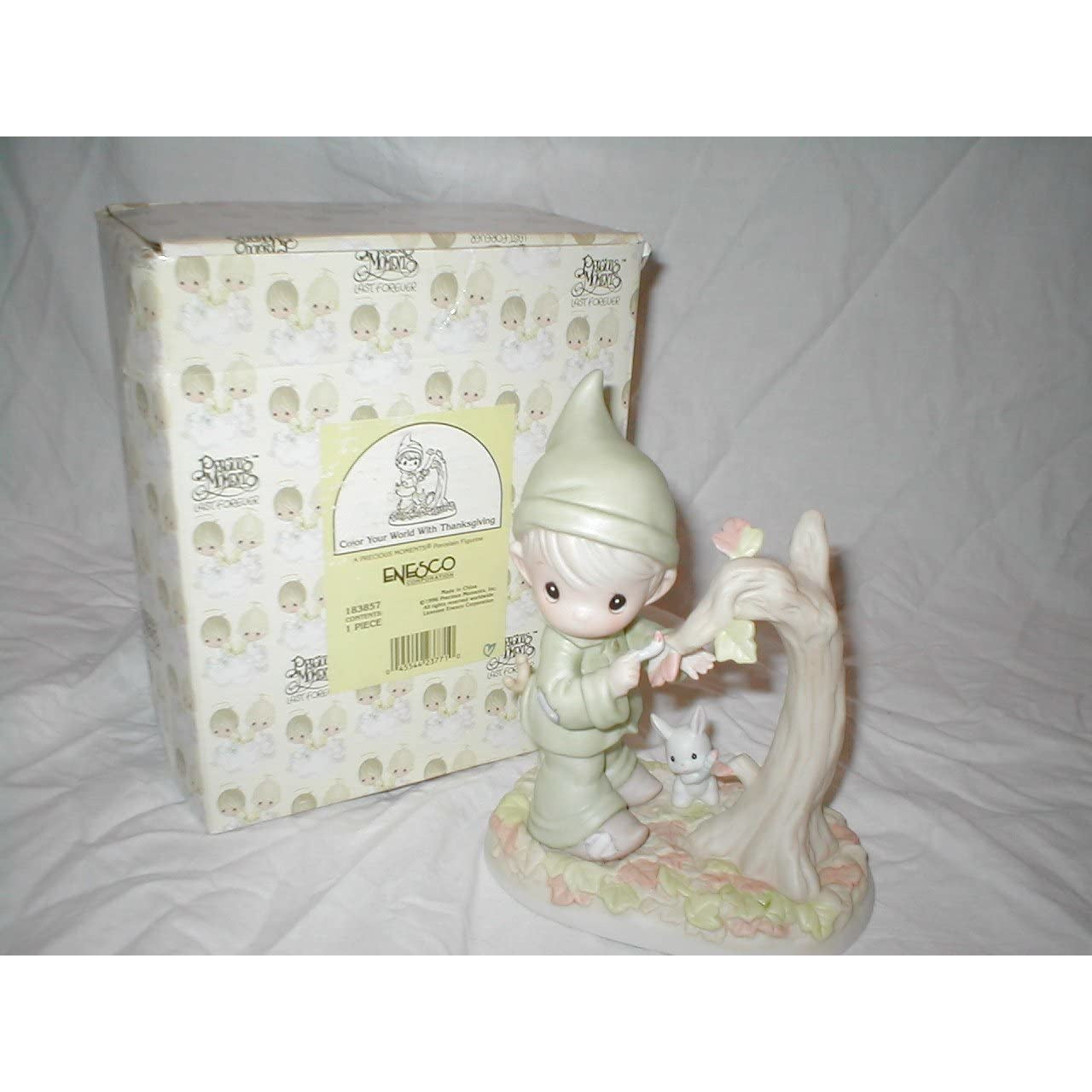 Precious Moments Figurine ~ Color Your World with Thanksgiving #183857