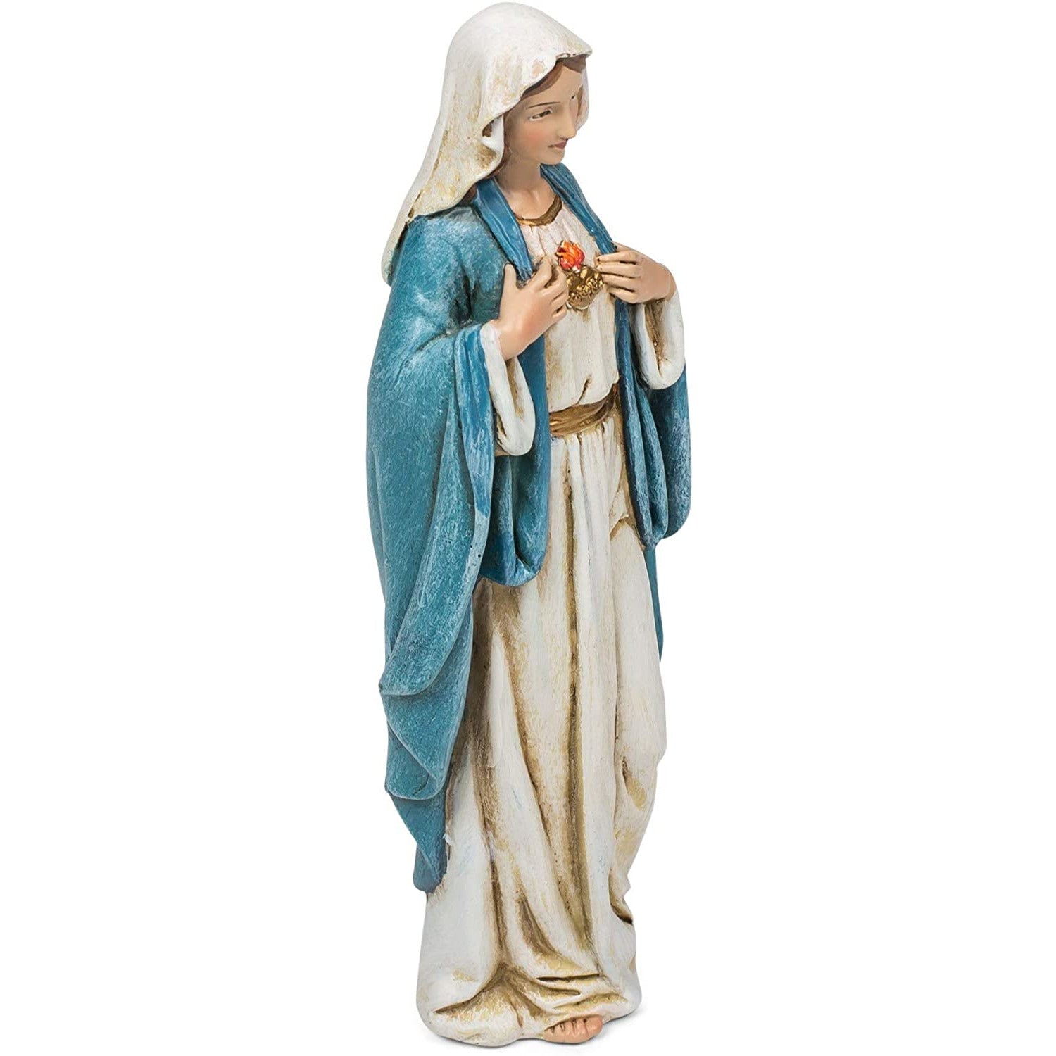 Renaissance Collection Joseph's Studio by Roman Exclusive Immaculate Heart of Mary Figurine, 6-Inch