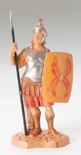 5" Scale Marcus Centurion Soldier for Fontanini Nativity Set | Life of Christ