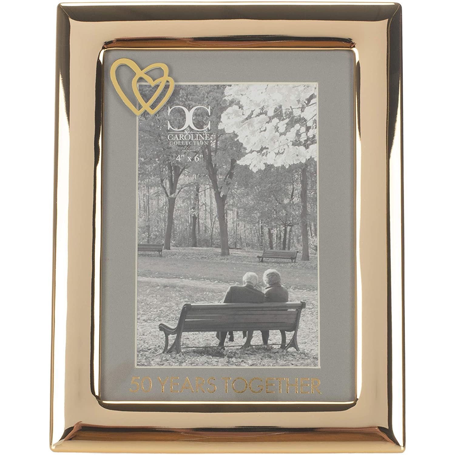 Roman 8-inch High 50 Years Together Picture Frame
