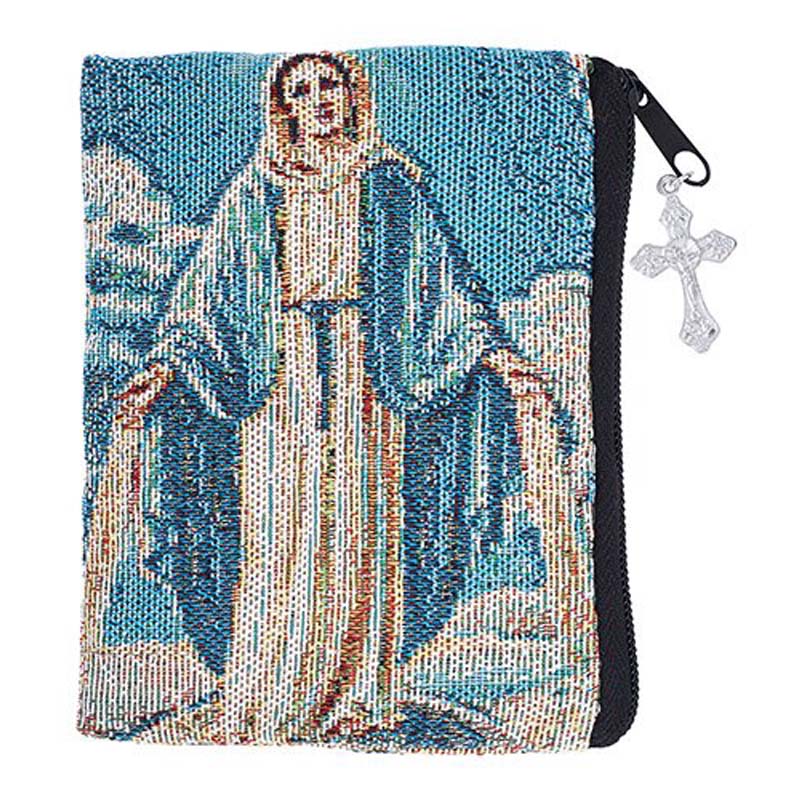 Tapestry Rosary Case - Our Lady of Grace