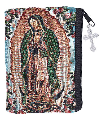 Tapestry Rosary Case - Our Lady of Guadalupe