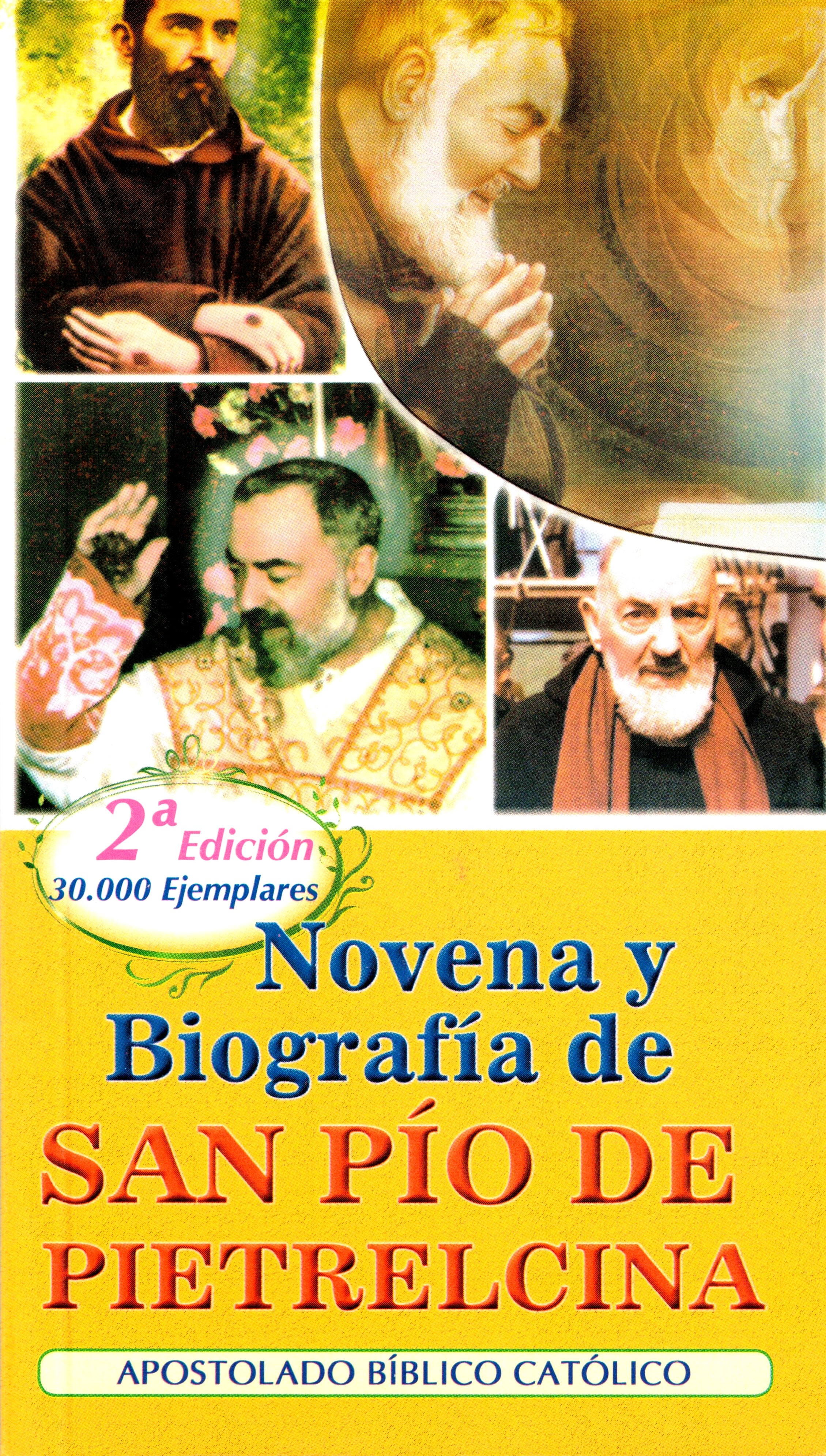 Novena y Biografía de San Pio De Pietrelcina