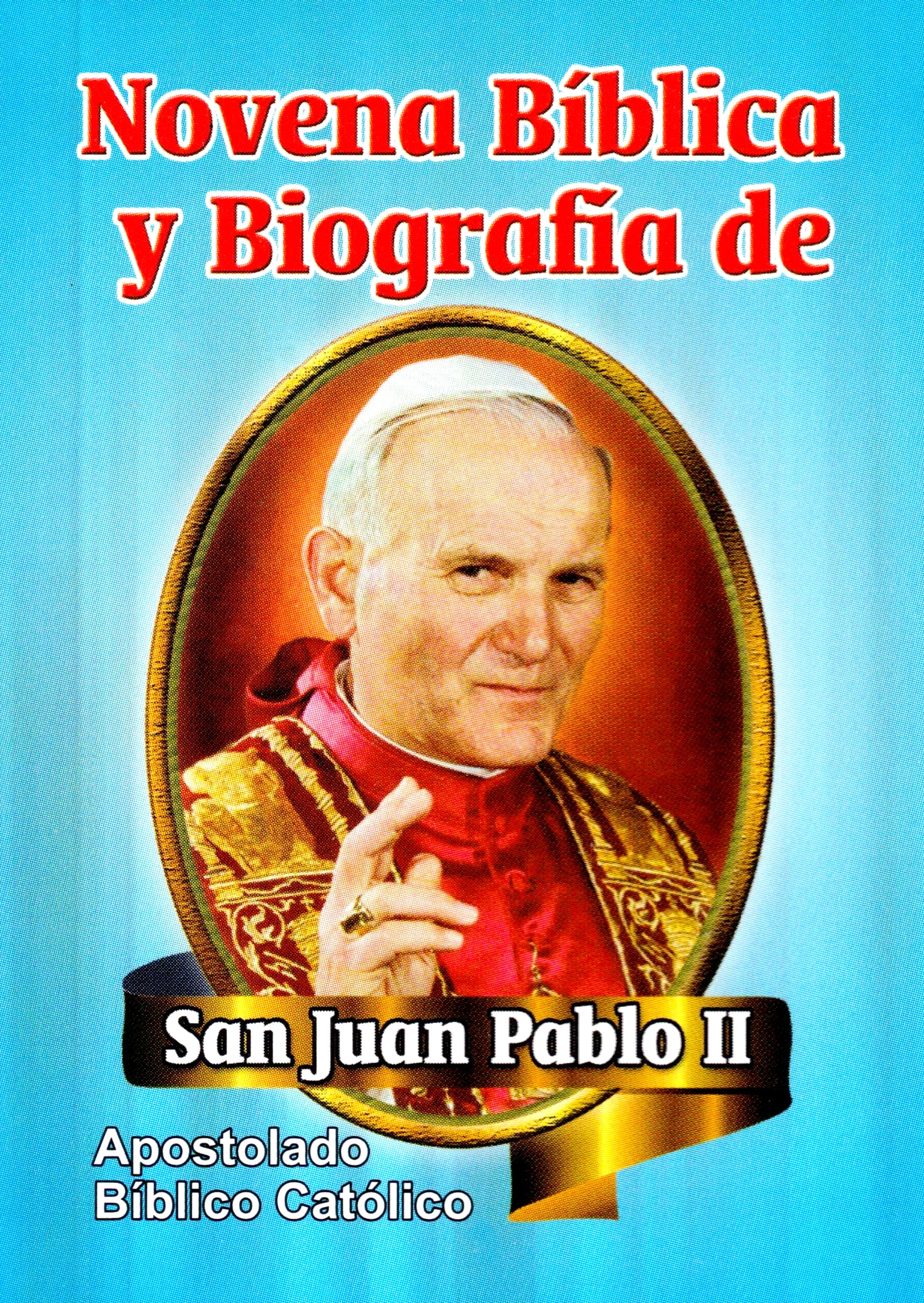 Novena Bíblica y Biografía de San Juan Pablo II