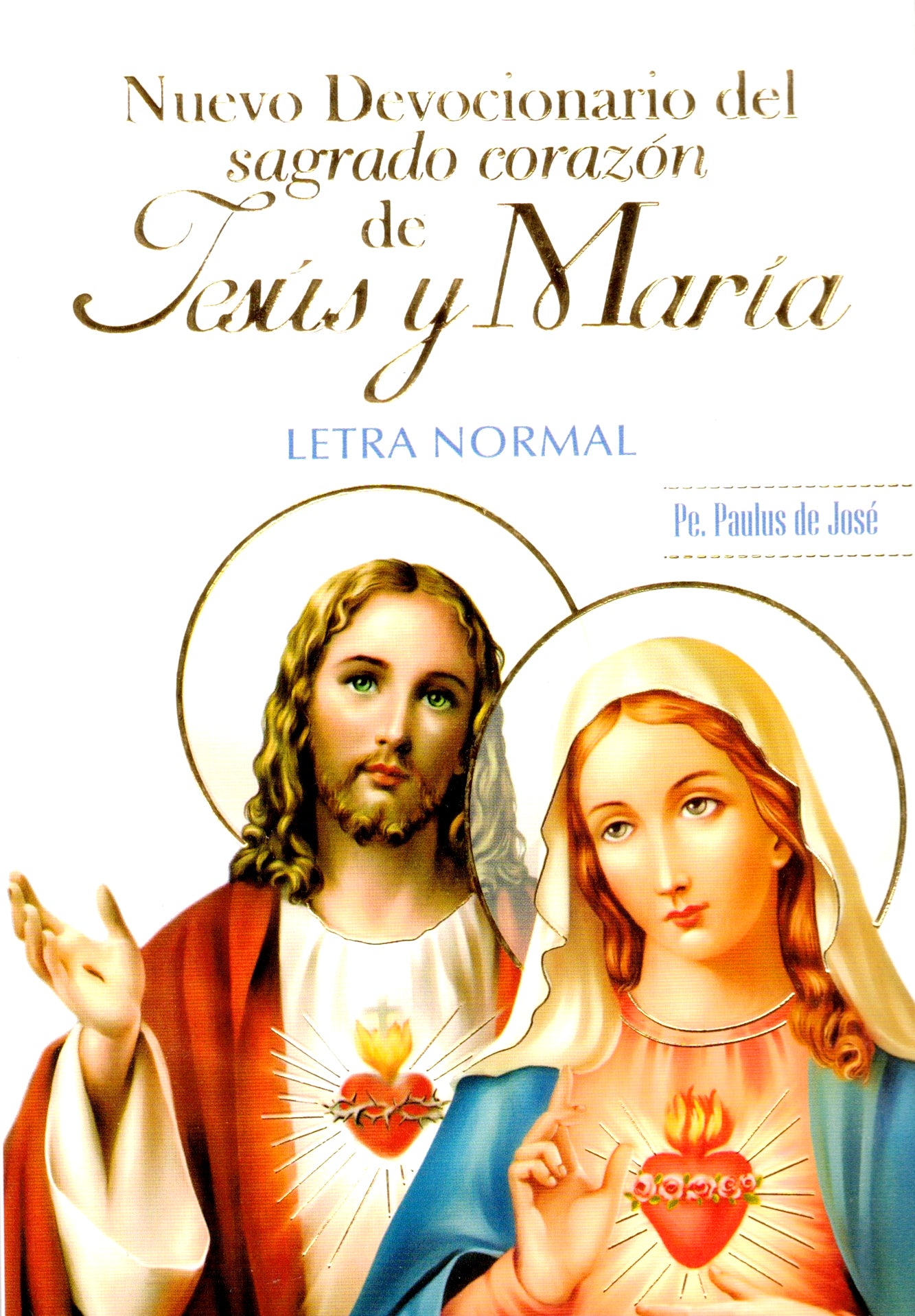Nuevo Devocionario del Sagrado Corazón de Jesús y de María - Letra Normal