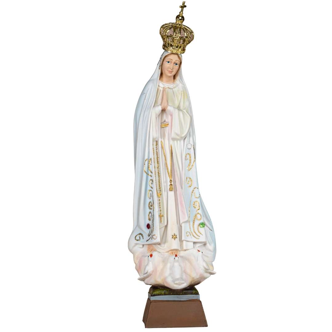The Faith Gift Shop Our Lady of Fatima- Hand Painted in Italy - Our Tuscany Collection - Nuestra Señora de Fatima