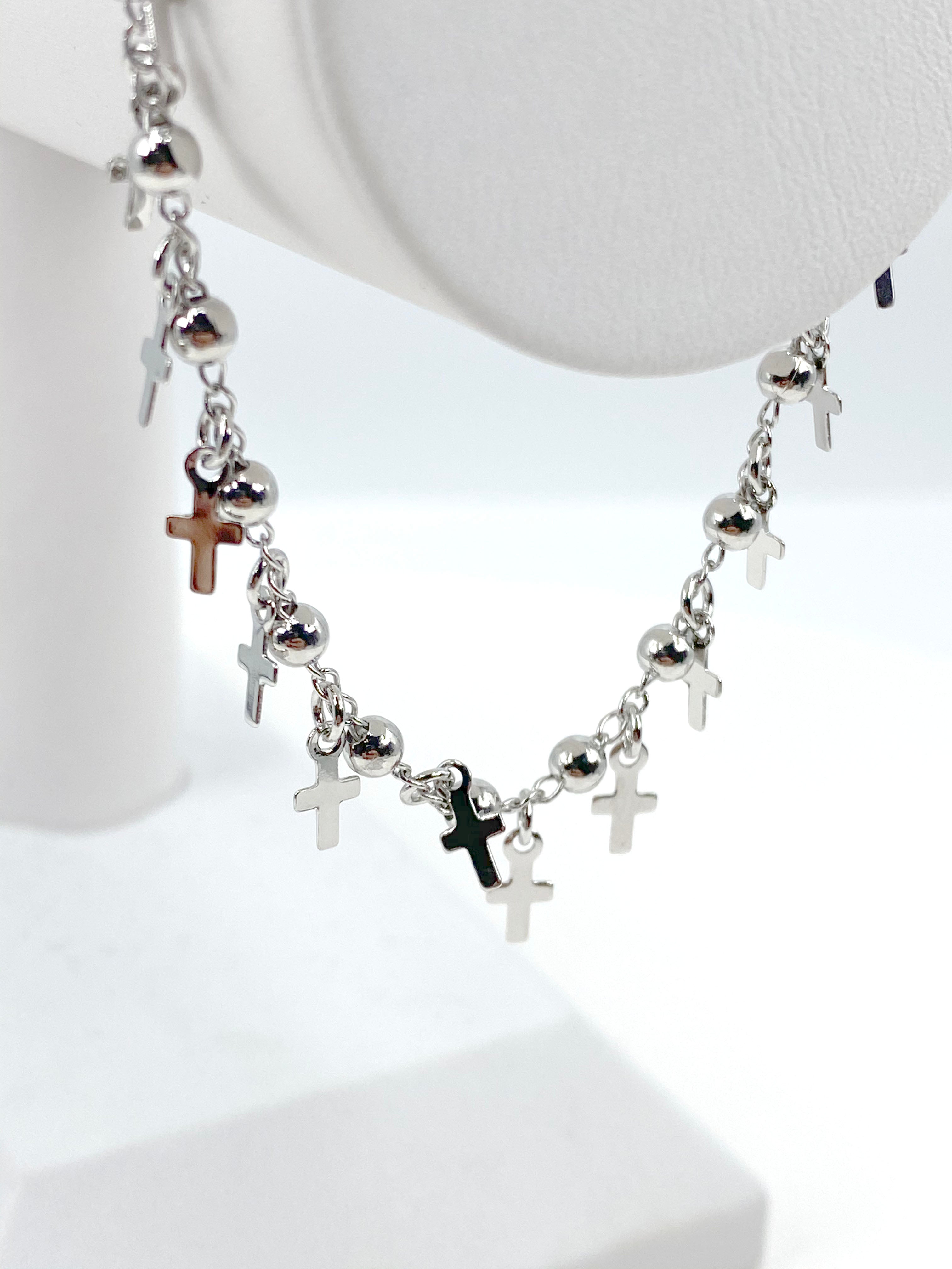 Bracelet with cross charms