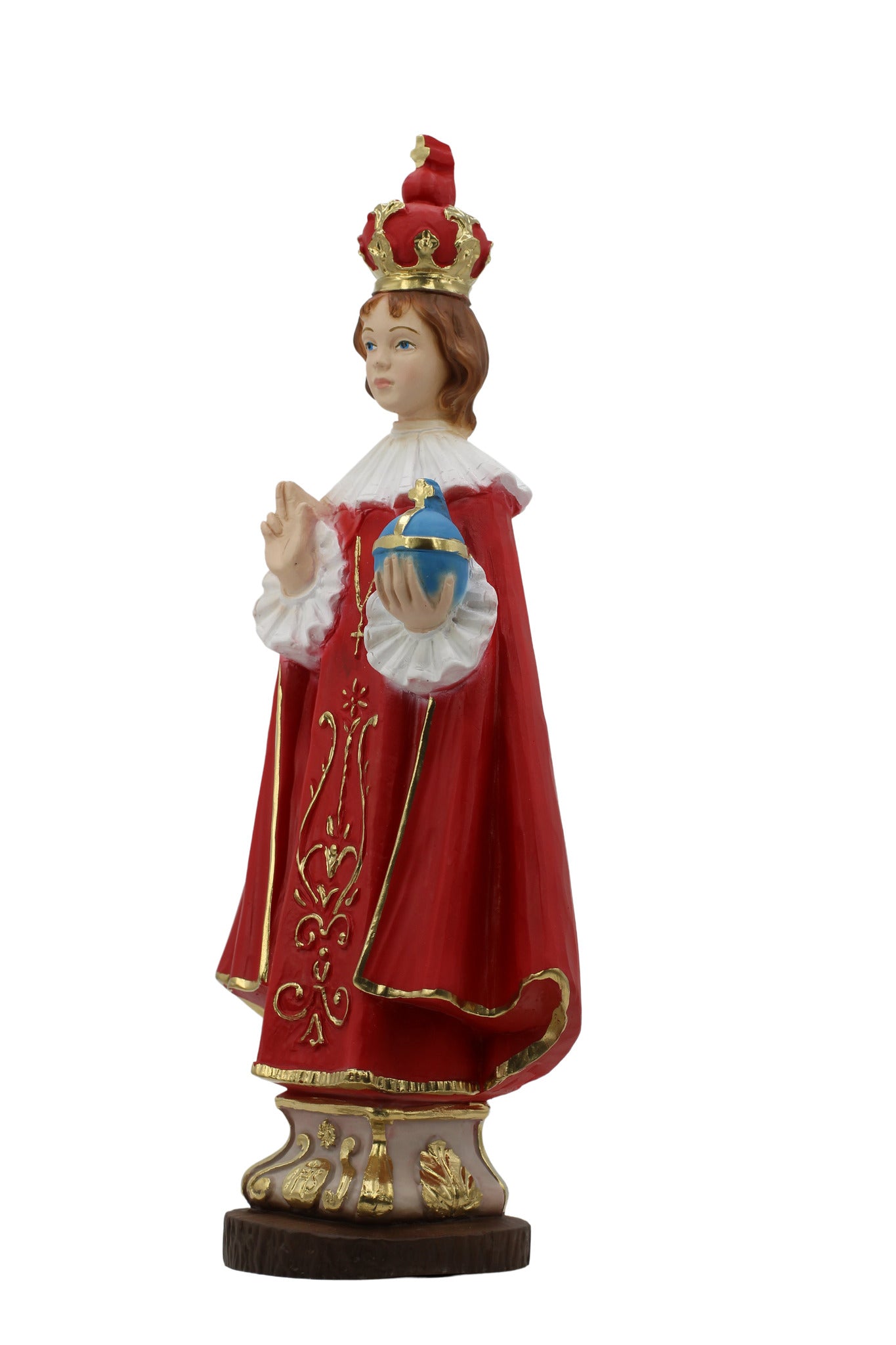 The Faith Gift Shop Infant Jesus of Prague - Tuscan Style Collection- Hand Painted in Italy - Nino Jesus de Praga