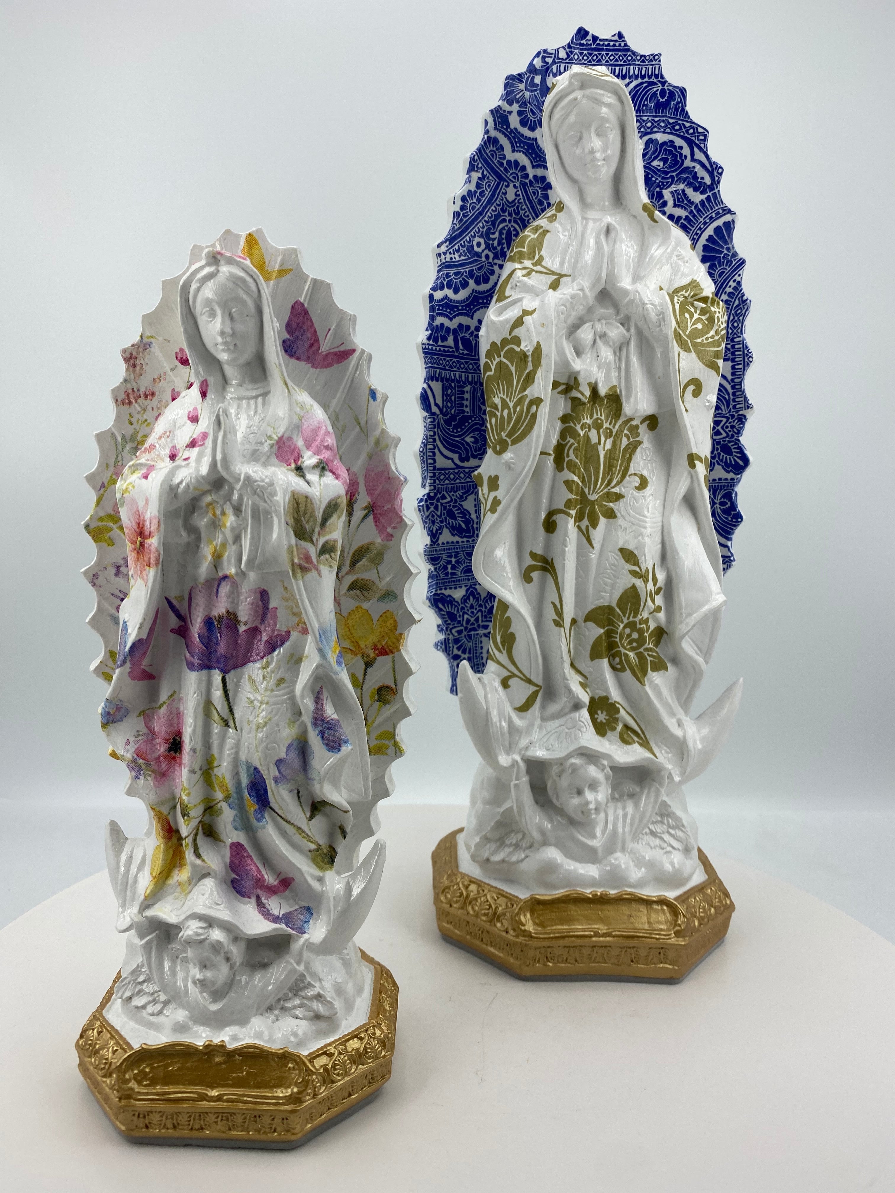 Our Lady of Guadalupe Flower Collection by The Faith Gift Shop / Virgen de Guadalupe Flores