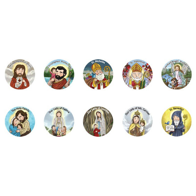 Mini Saints Sticker Assortment
