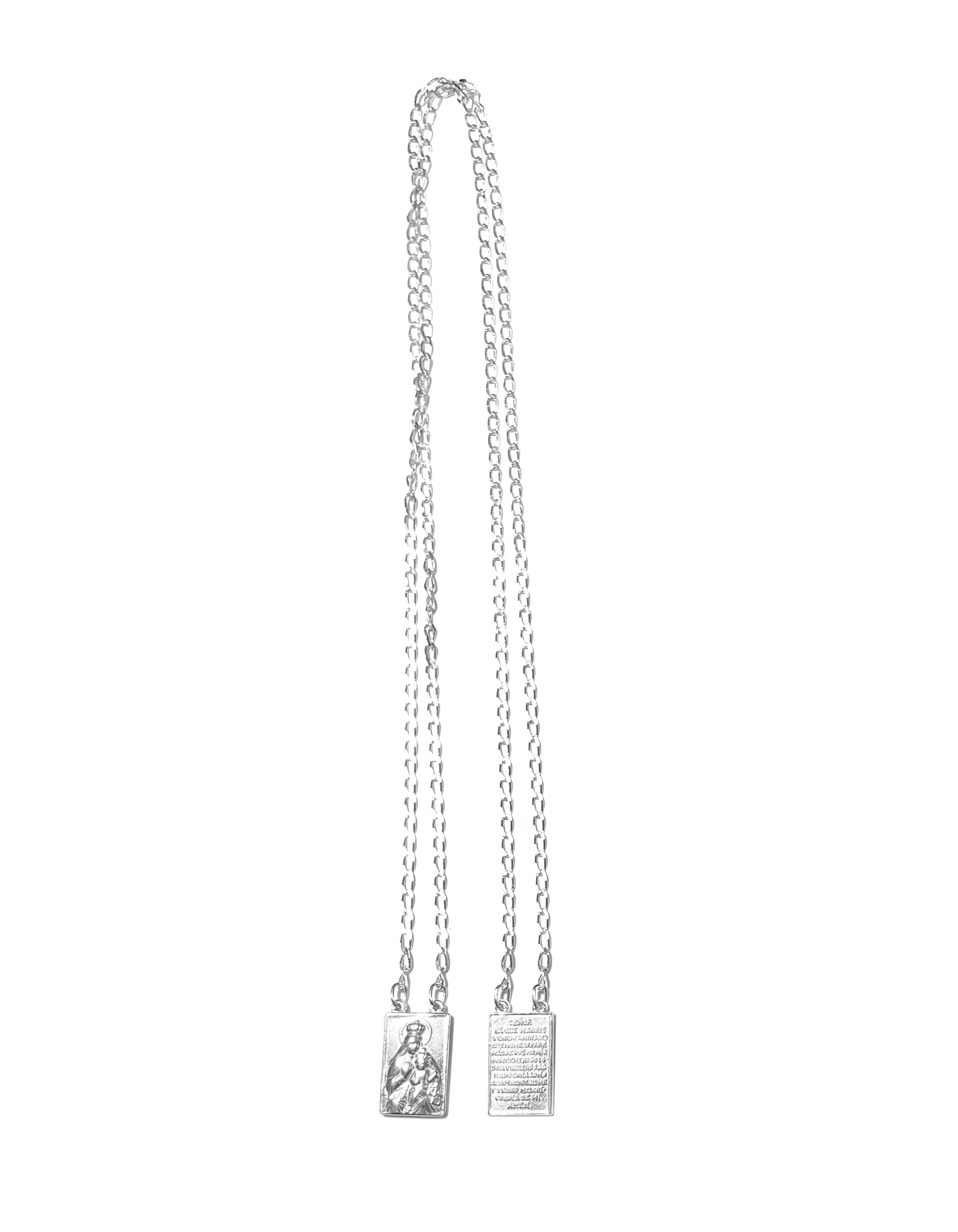 Sterling Silver traditional scapular