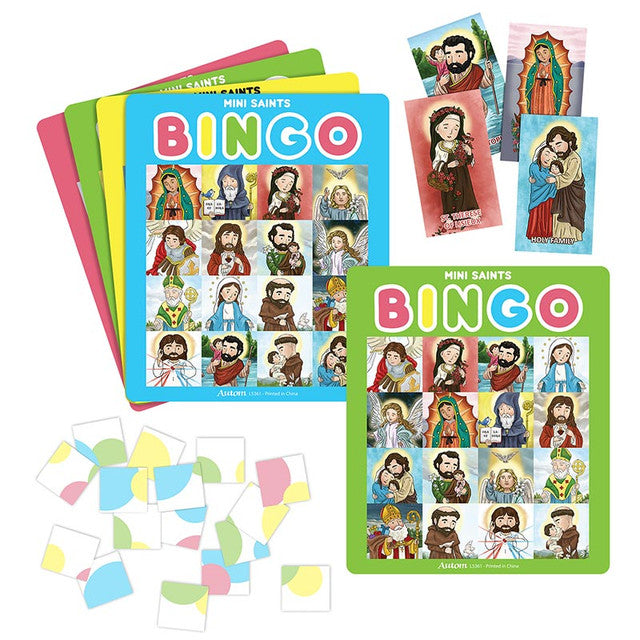 Mini Saints Bingo Game Set