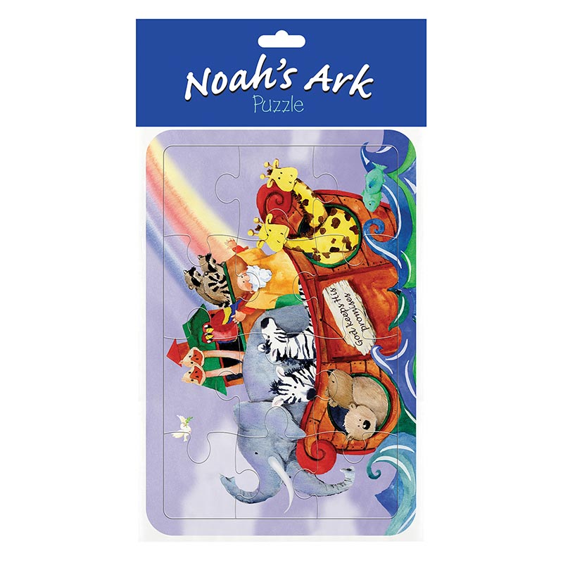 Noah's Ark Puzzle with Base Tray