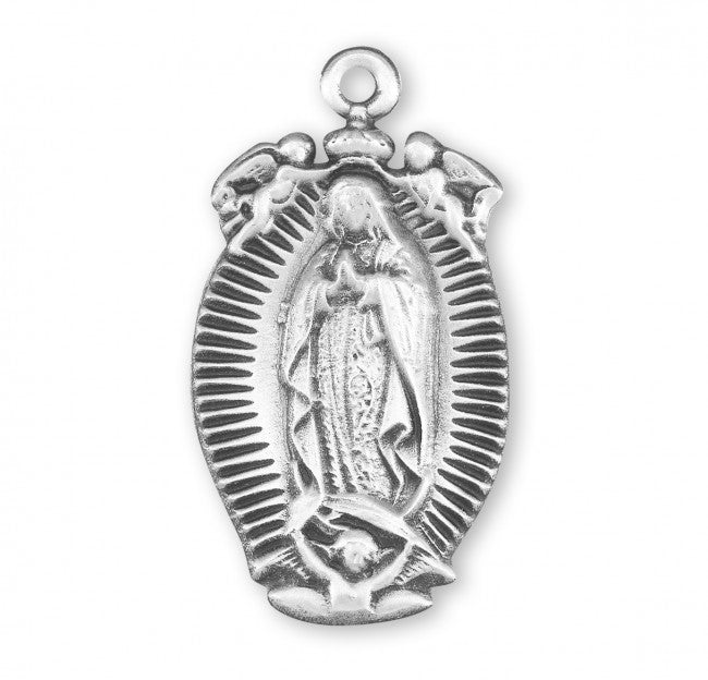 Our Lady of Guadalupe Sterling Silver Medal