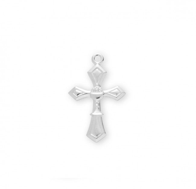 Sterling Silver Cross with a Chalice