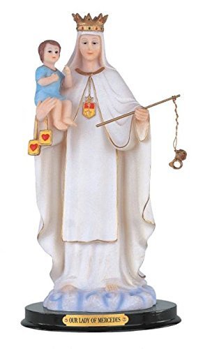 12 Inch Our Lady of Mercedes Holy Figurine Religious Decoration Decor
