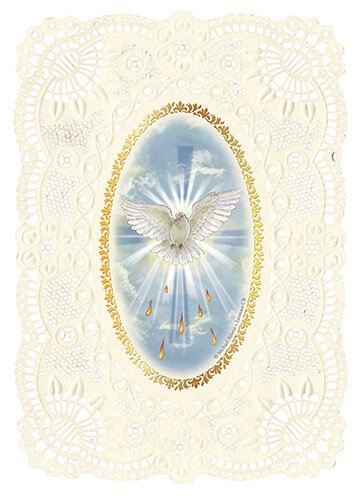 Deluxe Embossed Holy Card - Confirmation