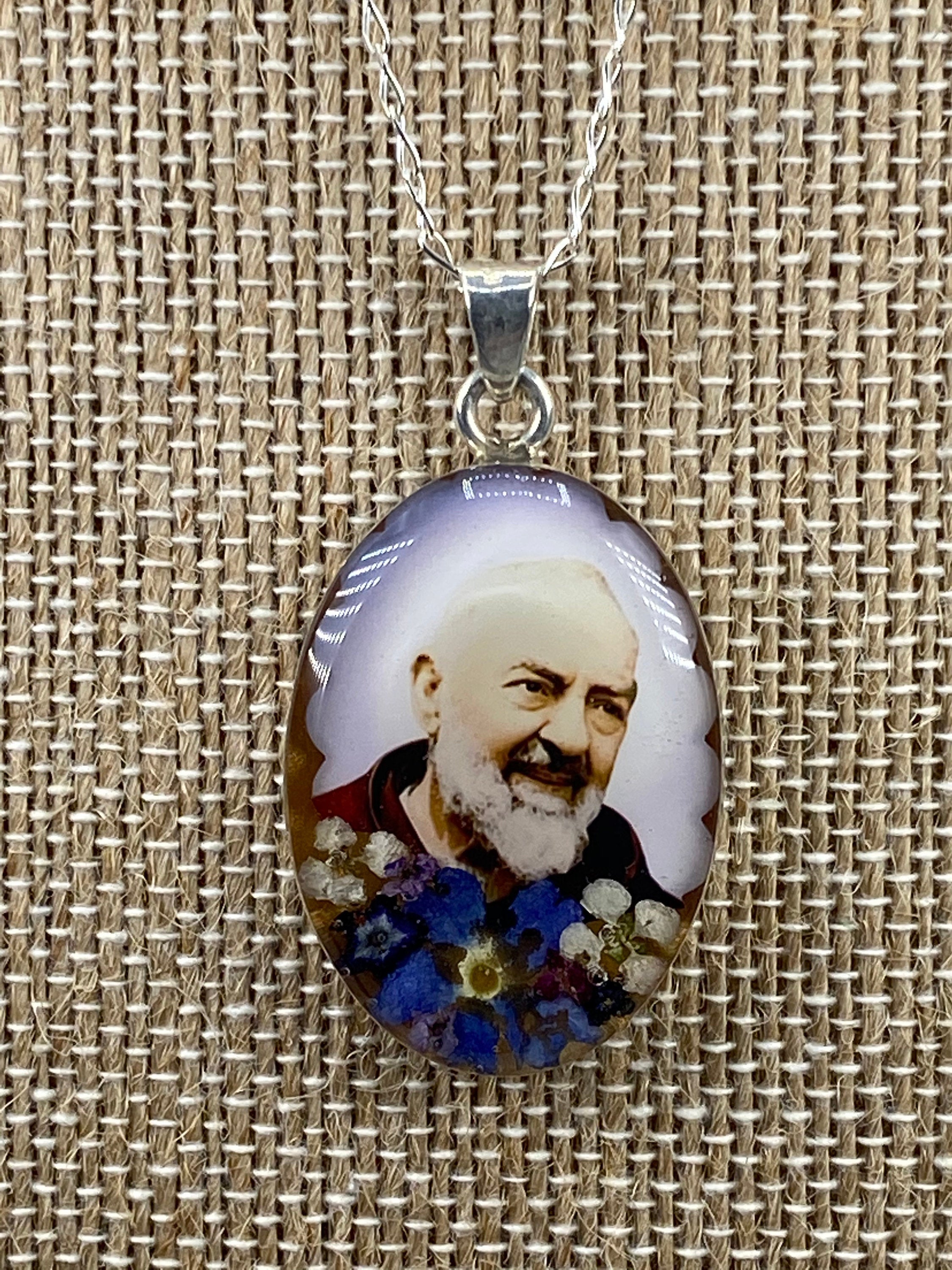 Padre Pio  Oval  - Guadalupe Collection