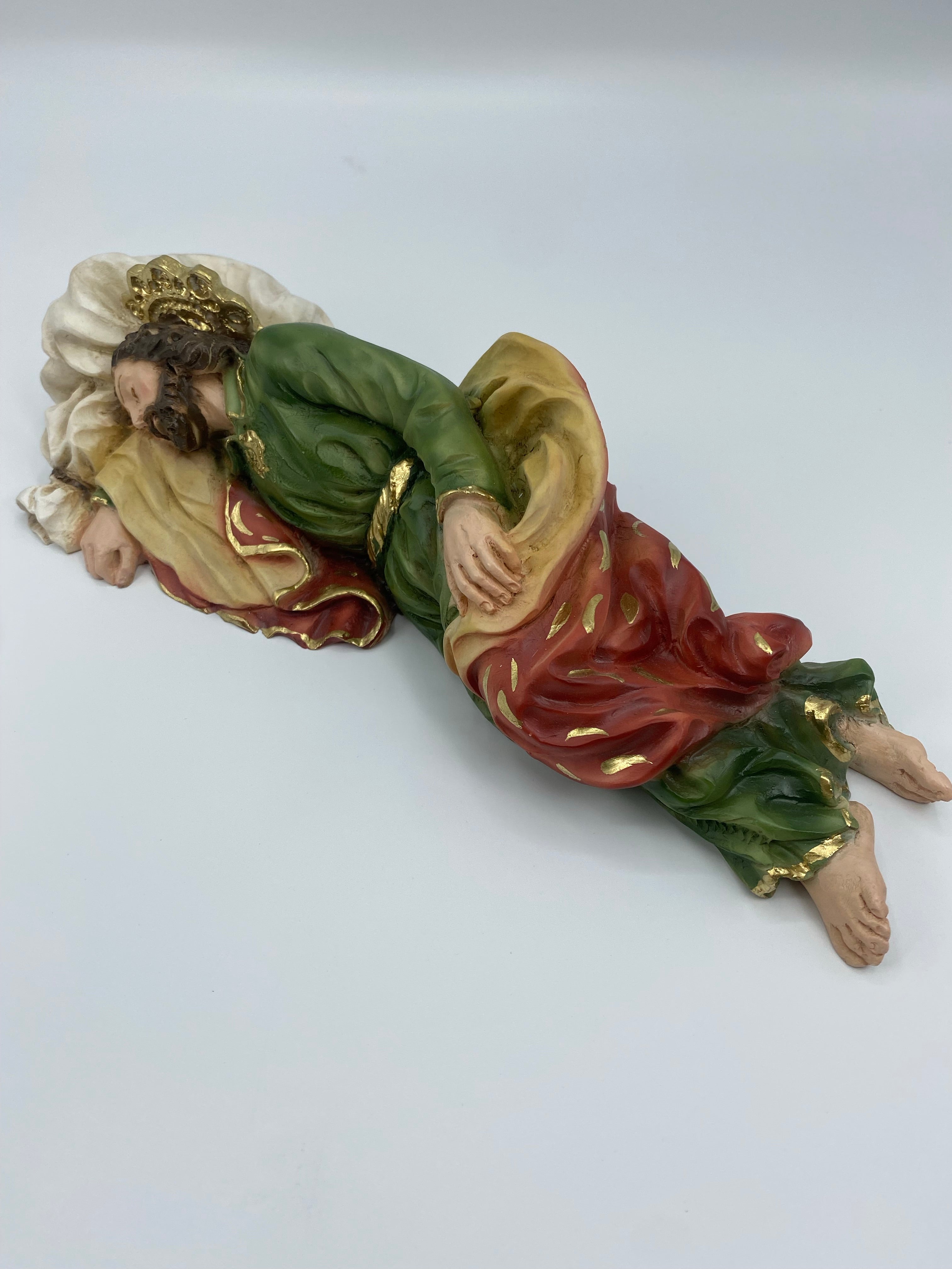 The Faith Gift Shop Sleeping Saint Joseph - Hand Painted in Italy - Our Tuscany Collection -San Jose Dormido