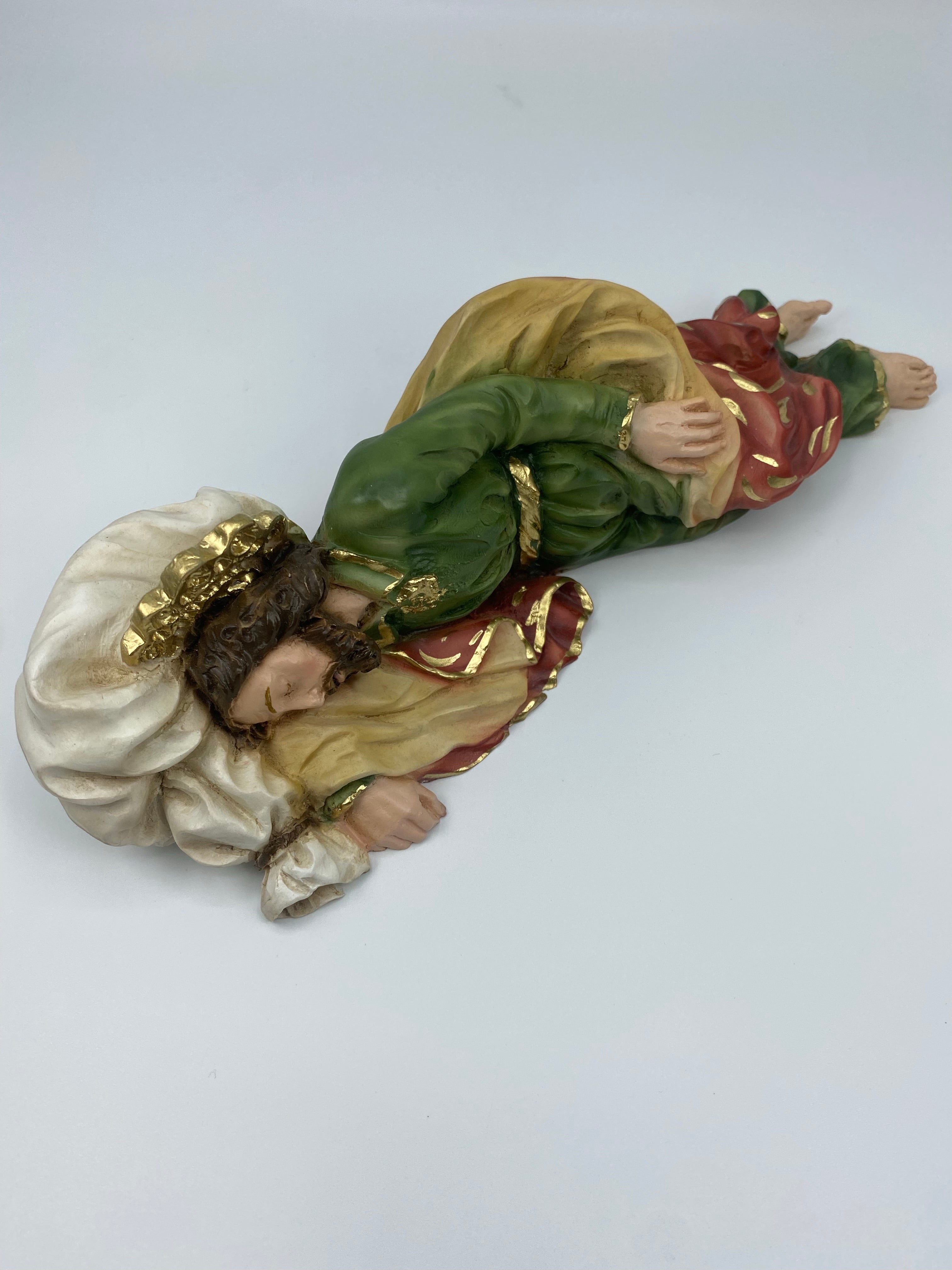 The Faith Gift Shop Sleeping Saint Joseph - Hand Painted in Italy - Our Tuscany Collection -San Jose Dormido