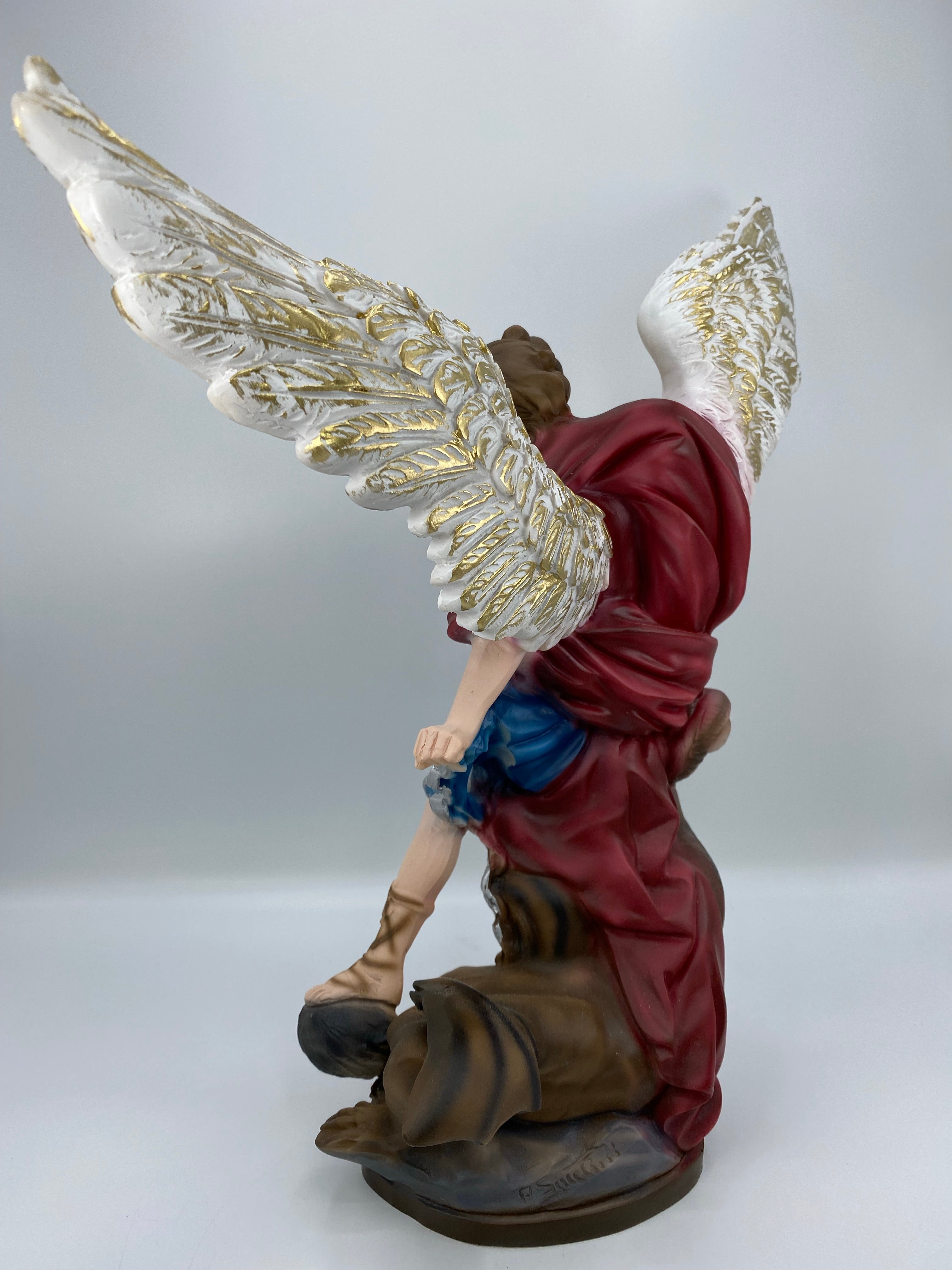 The Faith Gift Shop Saint Michael The Archangel statue - Hand Painted