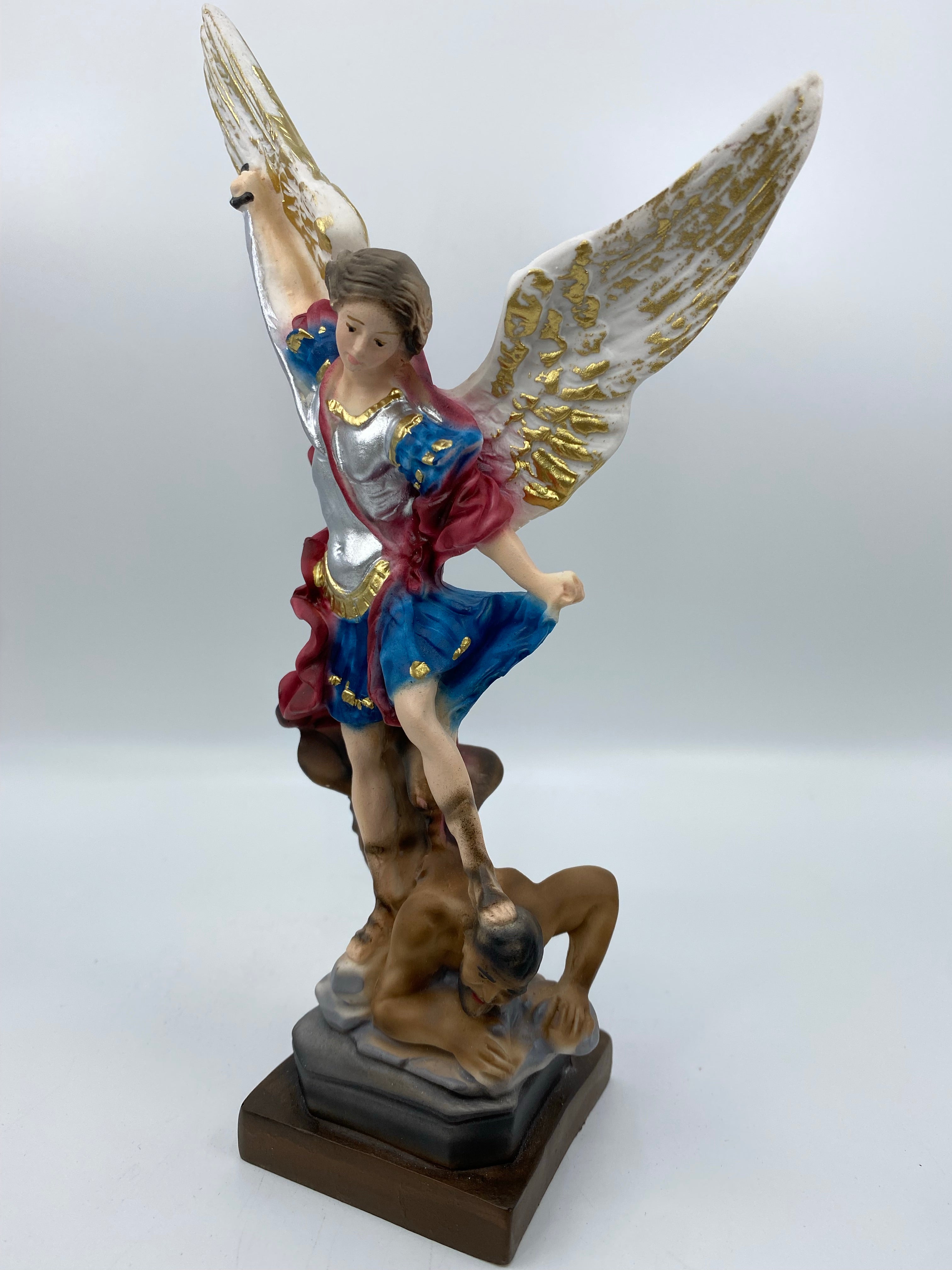 The Faith Gift Shop Saint Michael The Archangel statue - Hand Painted